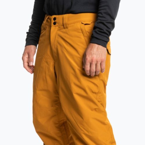 Pantaloni da snowboard Quiksilver Estate buckthorn marrone uomo