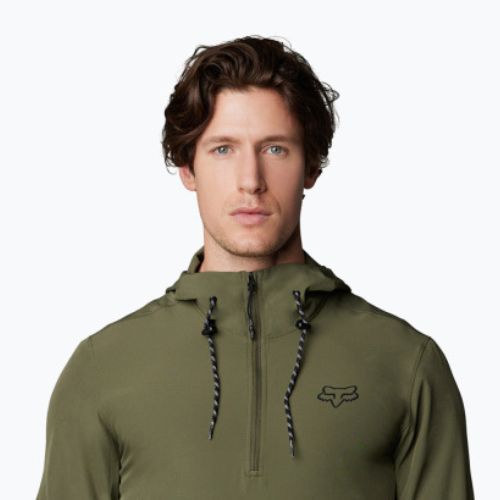 Giacca da ciclismo da uomo Fox Racing Ranger Wind Pullover verde oliva