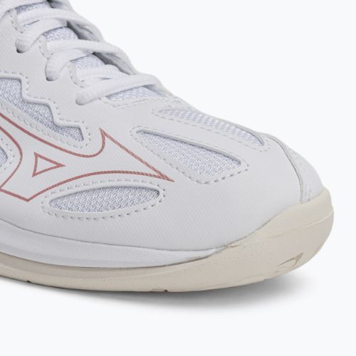 Scarpe da pallamano da donna Mizuno Ghost Shadow bianco