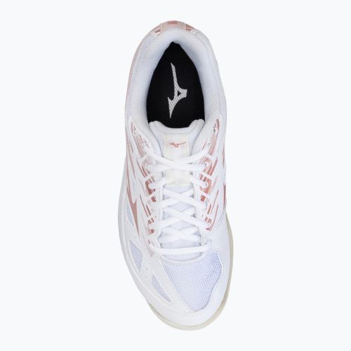 Scarpe da pallamano Mizuno Stealth Star C per bambini bianco X1GC2107K36