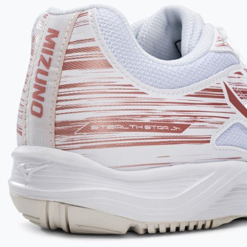 Scarpe da pallamano Mizuno Stealth Star C per bambini bianco X1GC2107K36