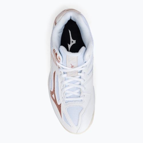 Scarpe da pallavolo donna Mizuno Thunder Blade 3 Mid bianco V1GC217536