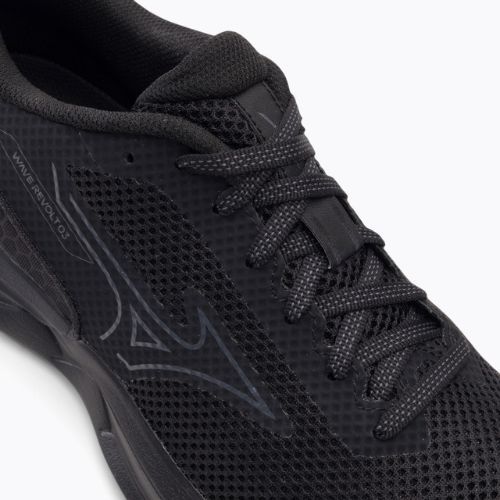 Scarpe da corsa da uomo Mizuno Wave Revolt 3 nero J1GC231403