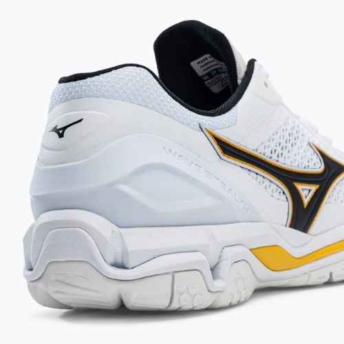 Scarpe da pallamano da uomo Mizuno Wave Stealth V bianco X1GA180013