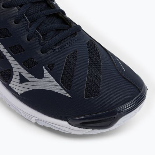 Scarpe da pallavolo da uomo Mizuno Wave Voltage blu navy V1GA216001