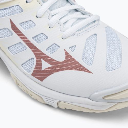 Scarpe da pallavolo da donna Mizuno Wave Voltage bianco V1GC216036