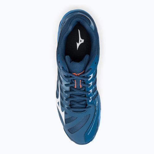 Scarpe da pallavolo da uomo Mizuno Wave Voltage blu navy V1GA216021