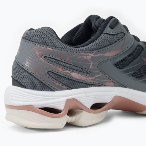 Scarpe da pallavolo donna Mizuno Wave Voltage Ebony/Rose/Quiet Shade V1GC216035