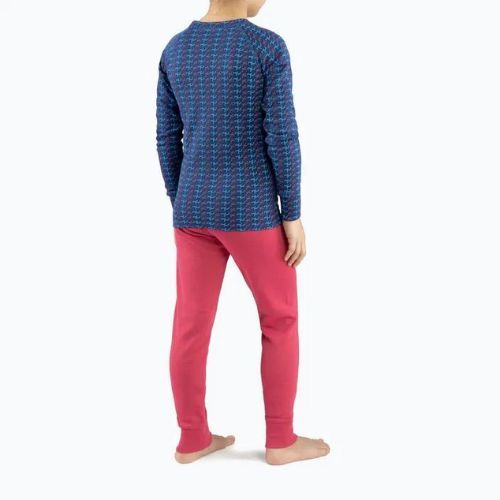Set di biancheria intima termica per bambini Viking Nino rosa