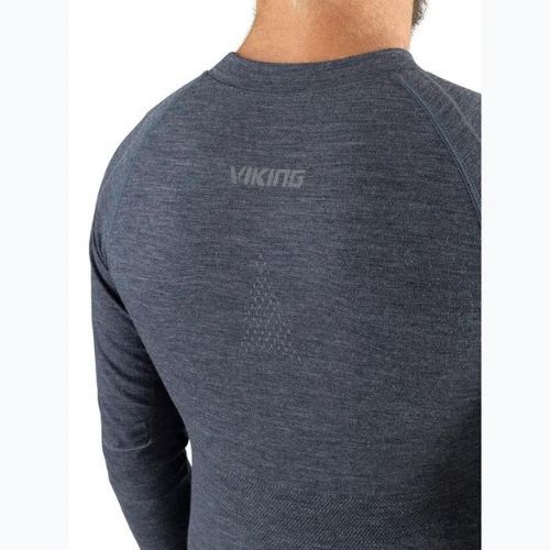 Set di intimo termico da uomo Viking Lava Primaloft navy/grigio