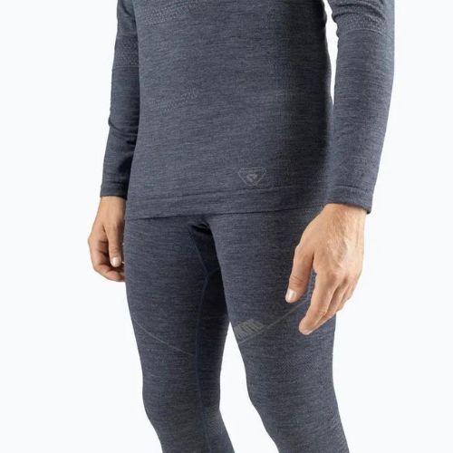 Set di intimo termico da uomo Viking Lava Primaloft navy/grigio