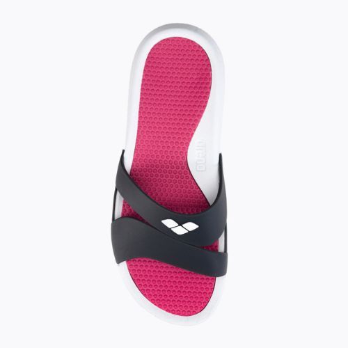 Arena infradito donna Nina bianco/grigio scuro/magenta