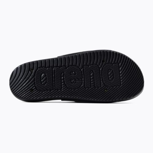 Infradito arena Bruno uomo nero/lime/grigio