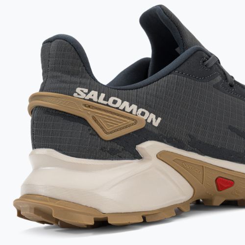 Scarpe da corsa da uomo Salomon Alphacross 4 ebony/rainy day/phantm