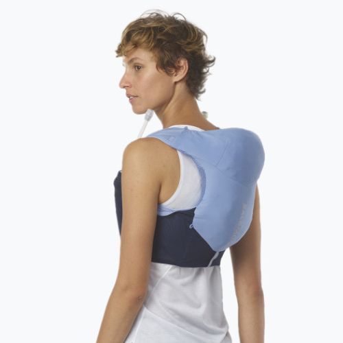 Gilet da corsa da donna Salomon ADV Skin 5W set eanglish manor/nero