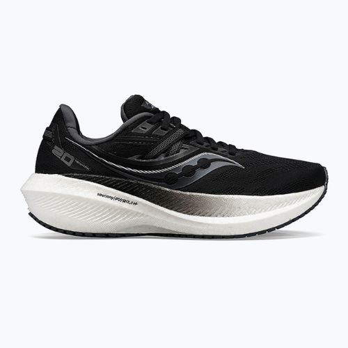 Scarpe da corsa da uomo Saucony Triumph 20 nero/bianco