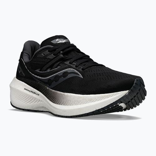 Scarpe da corsa da uomo Saucony Triumph 20 nero/bianco