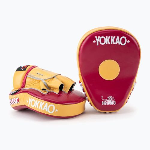 YOKKAO Focus Mitts Dischi da allenamento aperti al mango/ceraso