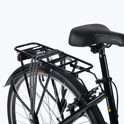 Bicicletta da trekking da donna Romet Gazela nero/giallo/oro