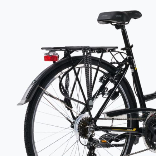 Bicicletta da trekking da donna Romet Gazela nero/giallo