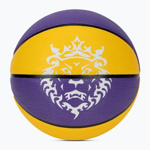 Nike Playground 8P 2.0 L James viola / amarillo / nero / bianco basket dimensioni 7
