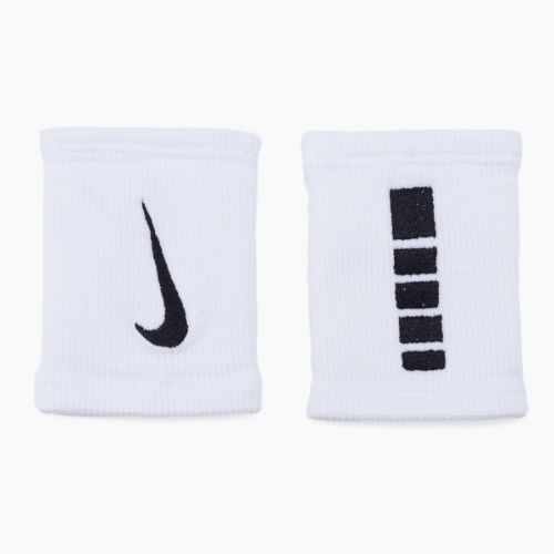 Polsini Nike Elite Doublewide 2 pezzi bianco/nero