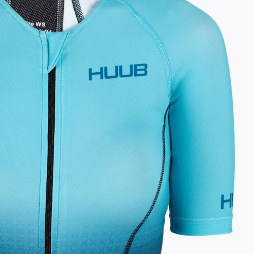 Tuta da triathlon da donna HUUB Commit Tuta lunga teal/nero