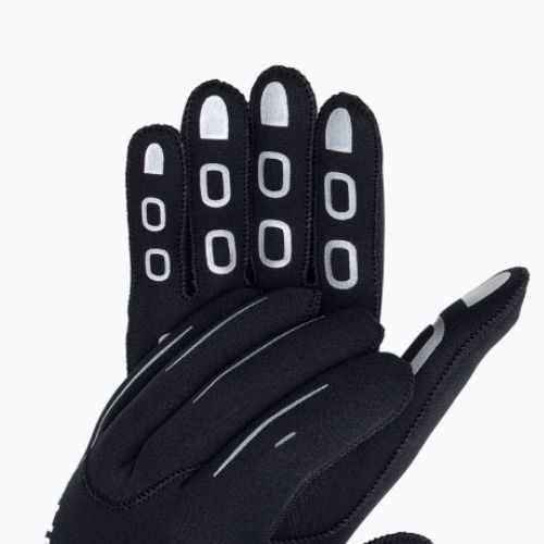 Guanti da nuoto in neoprene HUUB nero/grigio