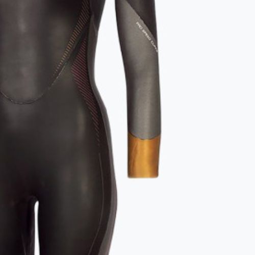 Muta da triathlon ZONE3 Thermal Aspire donna nero/grigio/oro/rosso