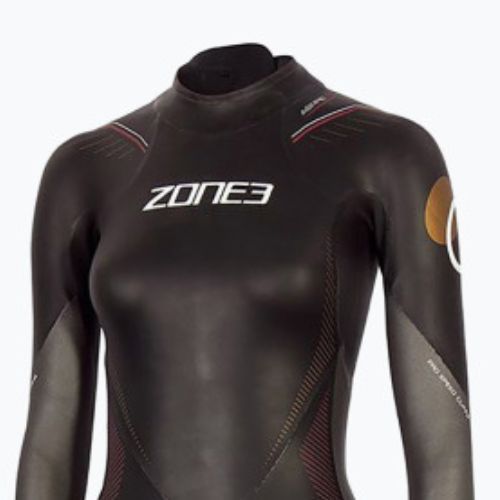 Muta da triathlon ZONE3 Thermal Aspire donna nero/grigio/oro/rosso