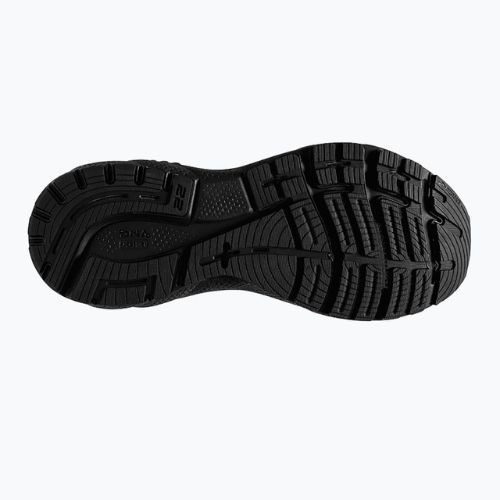 Scarpe da corsa da uomo Brooks Adrenaline GTS 22 nero/nero/ebano