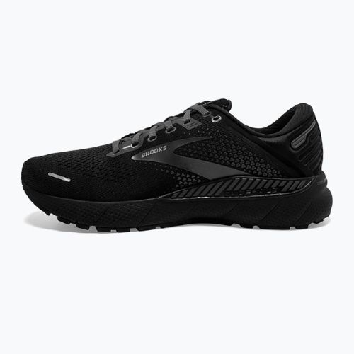 Scarpe da corsa da uomo Brooks Adrenaline GTS 22 nero/nero/ebano