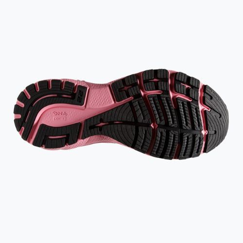 Scarpe da corsa da donna Brooks Adrenaline GTS 22 nero/dianthus/argento