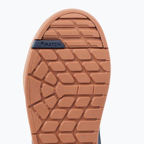 Scarpe da ciclismo con piattaforma da uomo Crankbrothers Stamp Lace navy/silver/gum