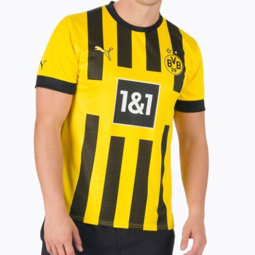 Maglia calcio uomo PUMA BVB Home Jersey Replica Sponsor cyber