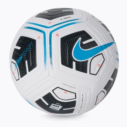 Nike Academy Team bianco / nero / azzurro fury calcio dimensioni 5