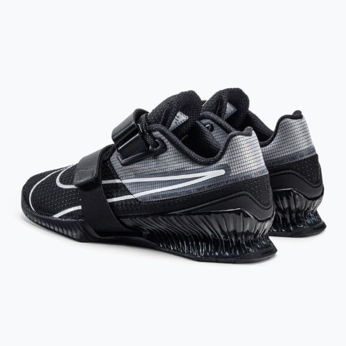 Scarpa da sollevamento pesi Nike Romaleos 4 nera