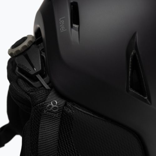 Casco da sci Smith Level nero opaco