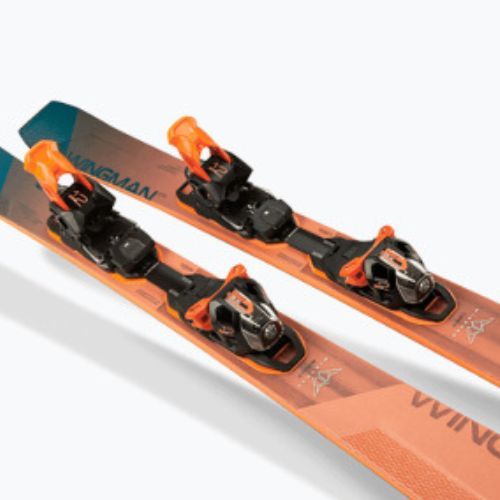 Sci da discesa Elan Wingman 82 CTI Fusion + attacchi EMX 12 arancio/blu