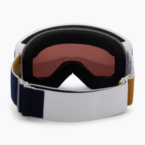 Occhiali da snowboard da donna ROXY Storm Peak Chic bianco brillante