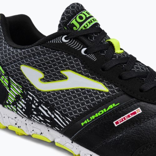 Scarpe da calcio da uomo Joma Mundial TF nero