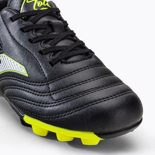 Scarpe da calcio Joma Toledo HG da bambino, nero