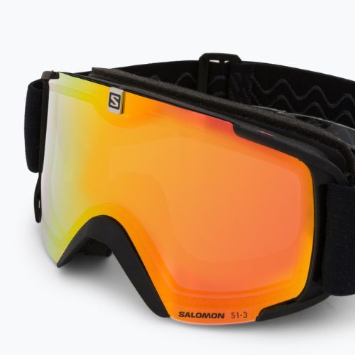 Occhiali da sci Salomon Xview Photo nero/rosso