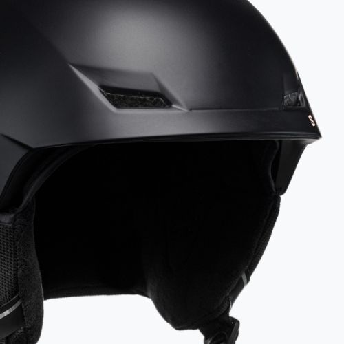 Casco da sci da donna Salomon Icon LT nero