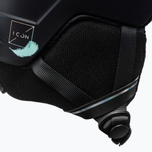 Casco da sci da donna Salomon Icon LT nero