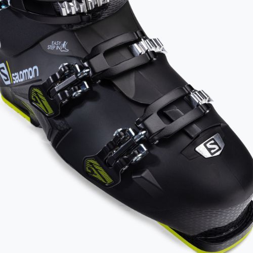 Scarponi da sci da uomo Salomon Select HV 120 nero/belluga/verde acido