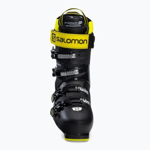 Scarponi da sci da uomo Salomon Select HV 120 nero/belluga/verde acido