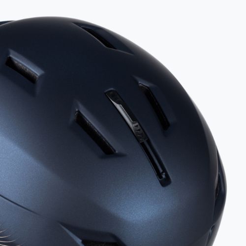 Casco da sci donna Salomon Icon LT Visor Photo Sigma S1-S3 glicine blu/cielo