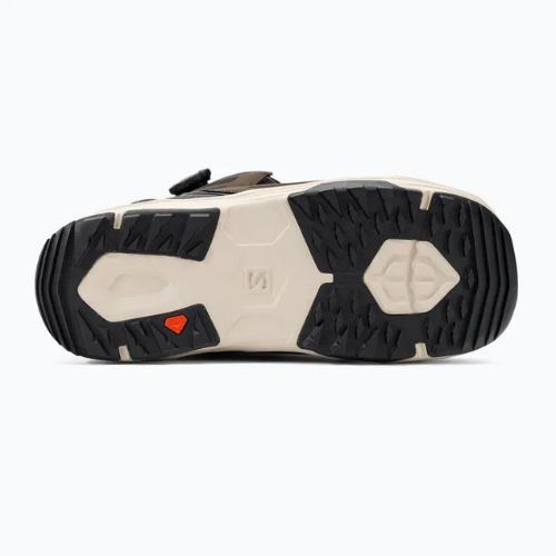 Scarponi da snowboard da uomo Salomon Dialoge Dual Boa marrone/nero/salvia