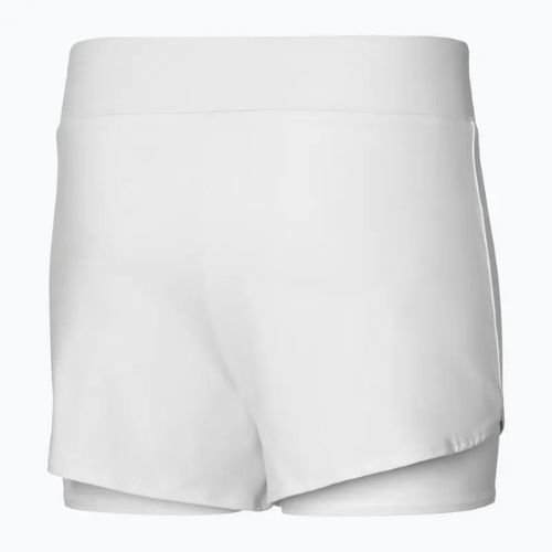 Pantaloncini da tennis da donna Mizuno Flex Short bianco
